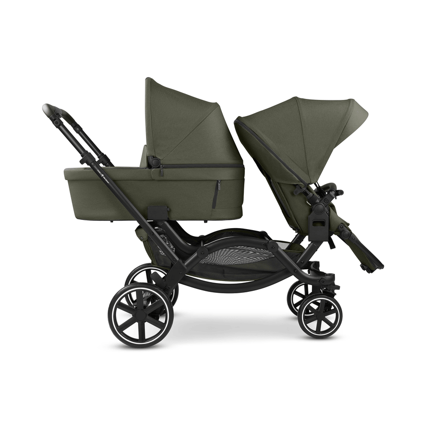 B-Ware Abc Design Zoom 2 Avocado Zwillingswagen Geschwisterwagen Kinderwagen Grün - 4045875416019