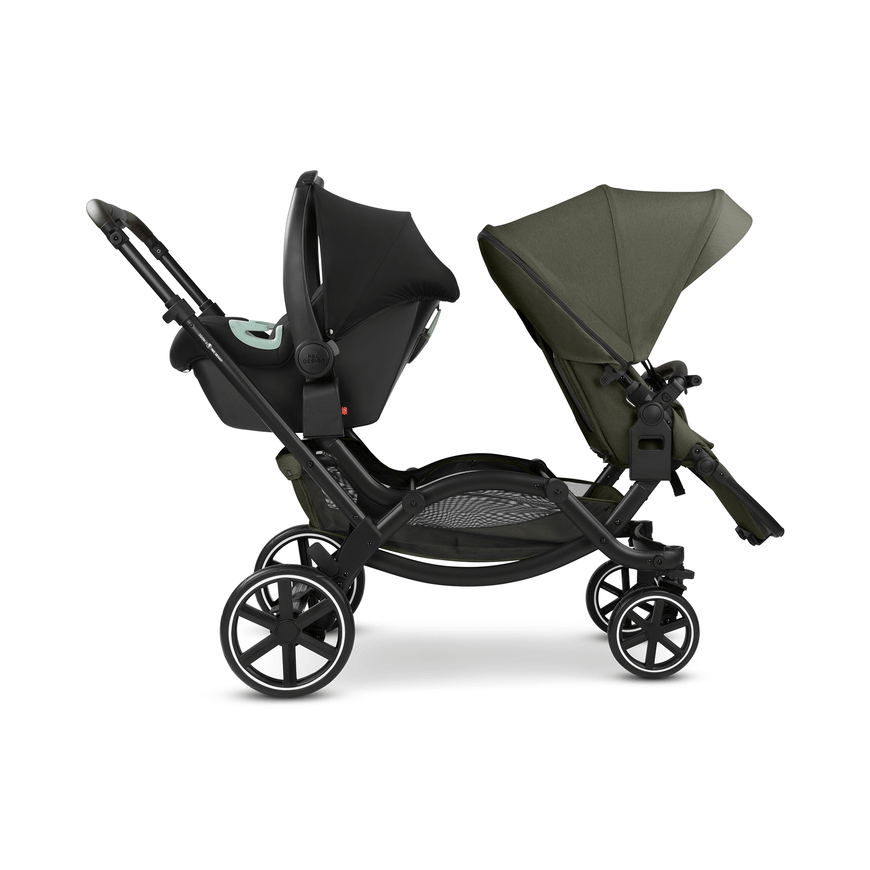 B-Ware Abc Design Zoom 2 Avocado Zwillingswagen Geschwisterwagen Kinderwagen Grün - 4045875416019