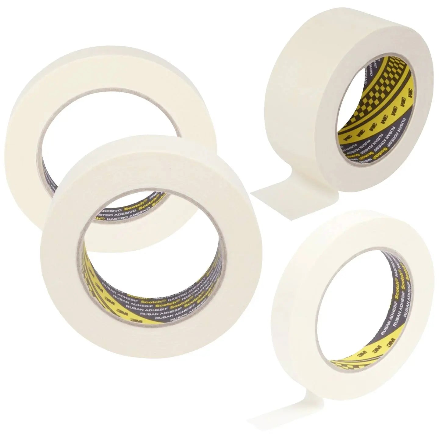 B-Ware 3 M Abdeckband Universal Malerband Scotch Malerkrepp Cremeweiß 50x48 Mm 6 Stüc545 - 4054596406148