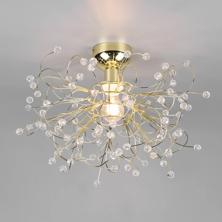 Reality Leuchten Deckenleuchte Gloria Deckenlampe Leuchte E27 einflammig messing