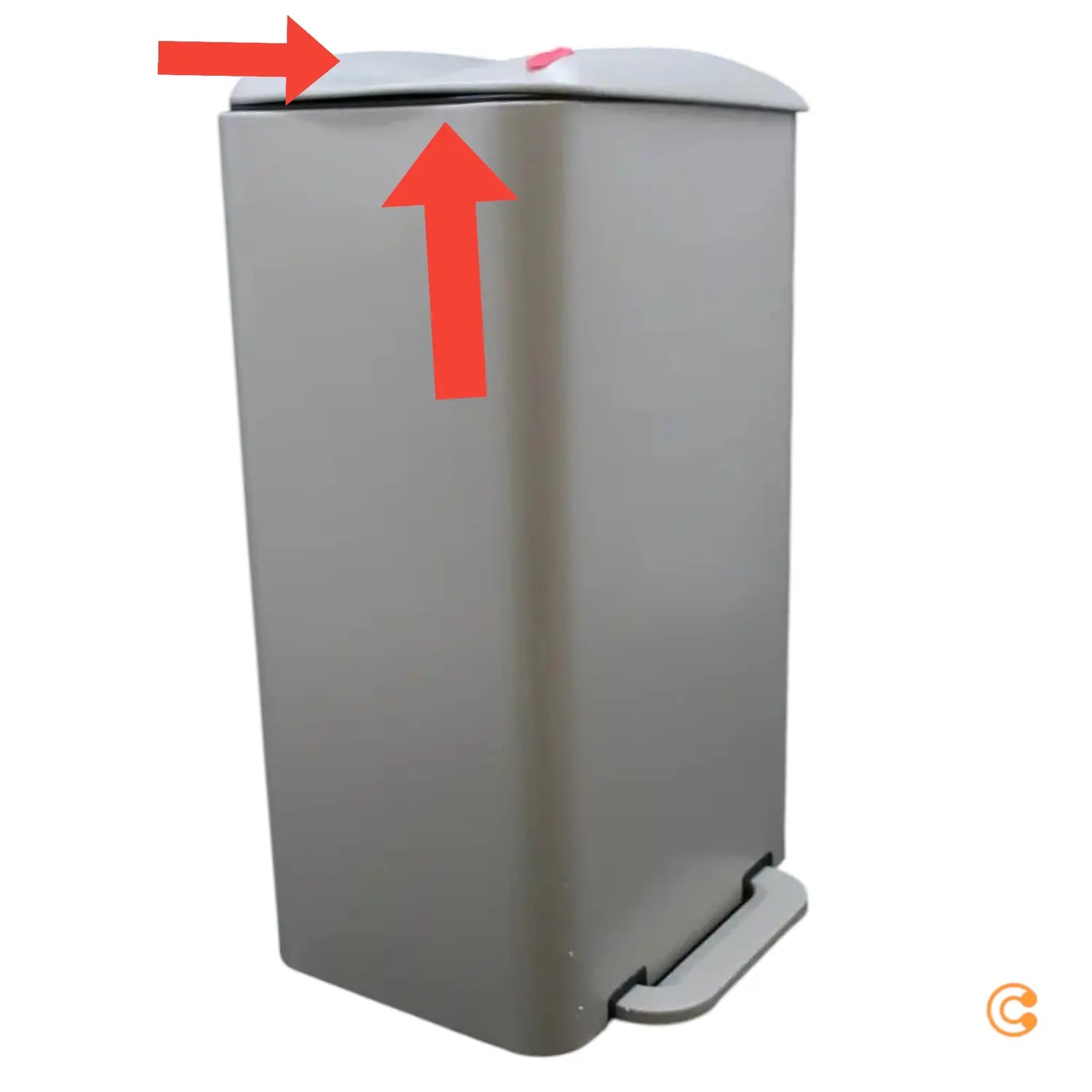 C-Ware Hjh Office Clean Beva Abfallsammler Mülleimer 30 L Beige Siehe Text/Foto - 4064323107361