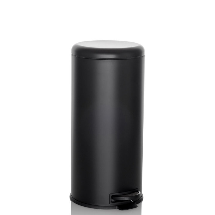 Hjh Office Abfallsammler Mülleimer Clean Step 30 L Schwarz Matt Inneneimer Eimer B-Ware