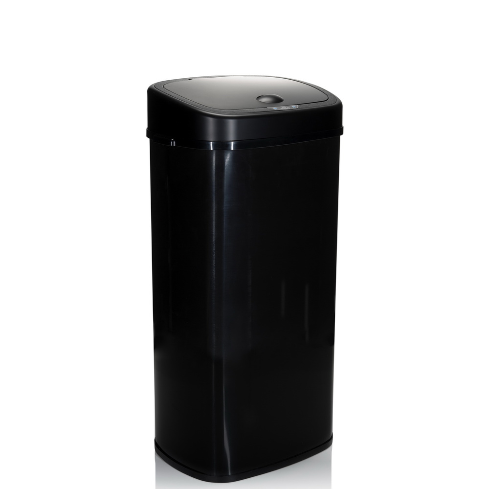 B-Ware Hjh Office Abfallsammler Mülleimer Sensor 68 L Stahl Schwarz Clean Vi - 4064323013266