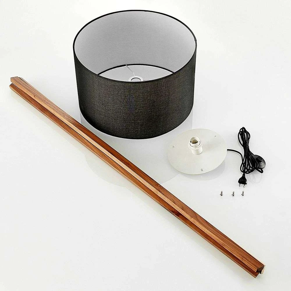 B-Ware Lucande Auriane Tripod Stehlampe Standleuchte Stehleuchte Leselampe Lampe E27646