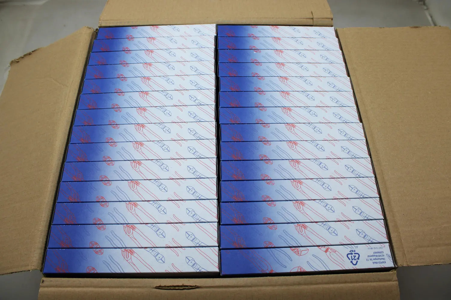B-Ware Knipex  12 62 180 Abisolierzange Abisolierer Drahtabisolierer  0.2 6mm² 84 Stück - 4003773054573