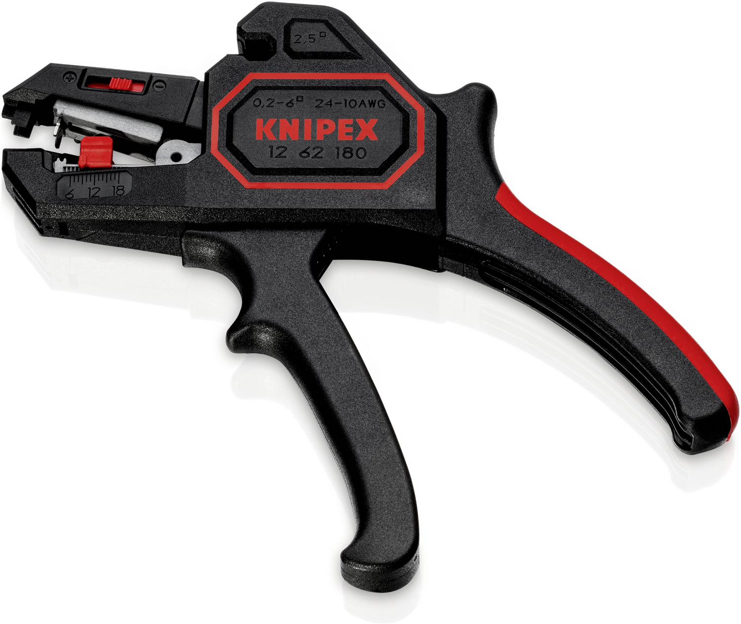 B-Ware Knipex  12 62 180 Abisolierzange Abisolierer Drahtabisolierer  0.2 6mm² 72 Stück - 4003773054573