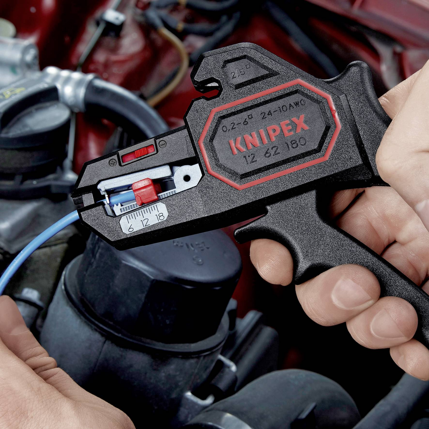 B-Ware Knipex  12 62 180 Abisolierzange Abisolierer Drahtabisolierer  0.2 6mm² 84 Stück - 4003773054573