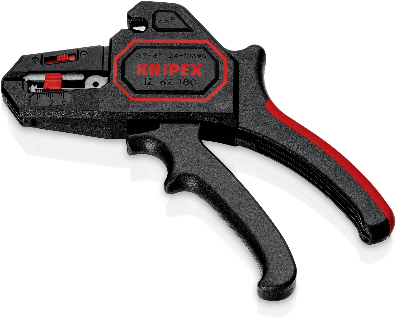 B-Ware Knipex  12 62 180 Abisolierzange Abisolierer Drahtabisolierer  0.2 6mm² 84 Stück - 4003773054573