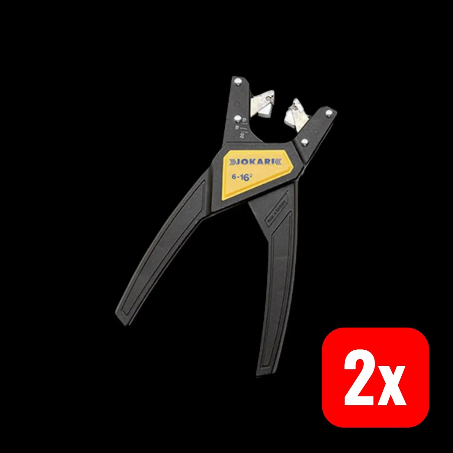 B-Ware Jokari Nr. 6 16² 20090 Automatische Abisolierzange 6 Bis 16 Mm² 2 Stück - 4011391200906