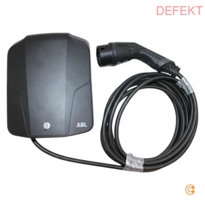 D-Ware Abl Wallbox Ladestation E Mh1 Typ 2 Kabel Grau Fi Typ A Dc Schutz Defektware
