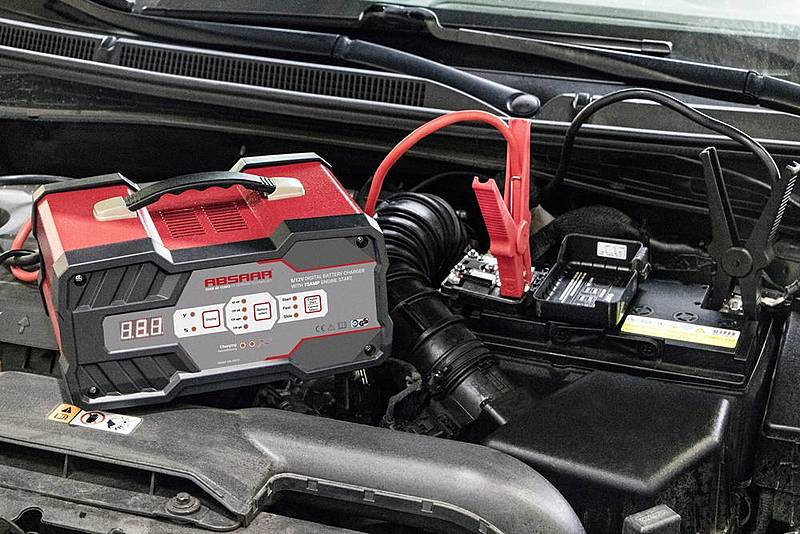 Absaar 158006 Automatikladegerät 12 V 6 V 2 A 12 A Batterieladegerät Defektware D-Ware - 4045365119031