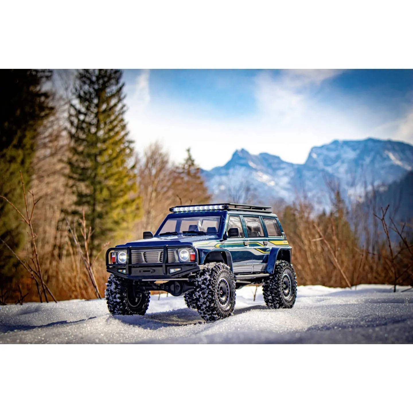 B-Ware Absima 1:10 Rc Crawler Fahrzeug Cr4.4 Dunkelblau Geländewagen Offroad Truck - 4250650963866