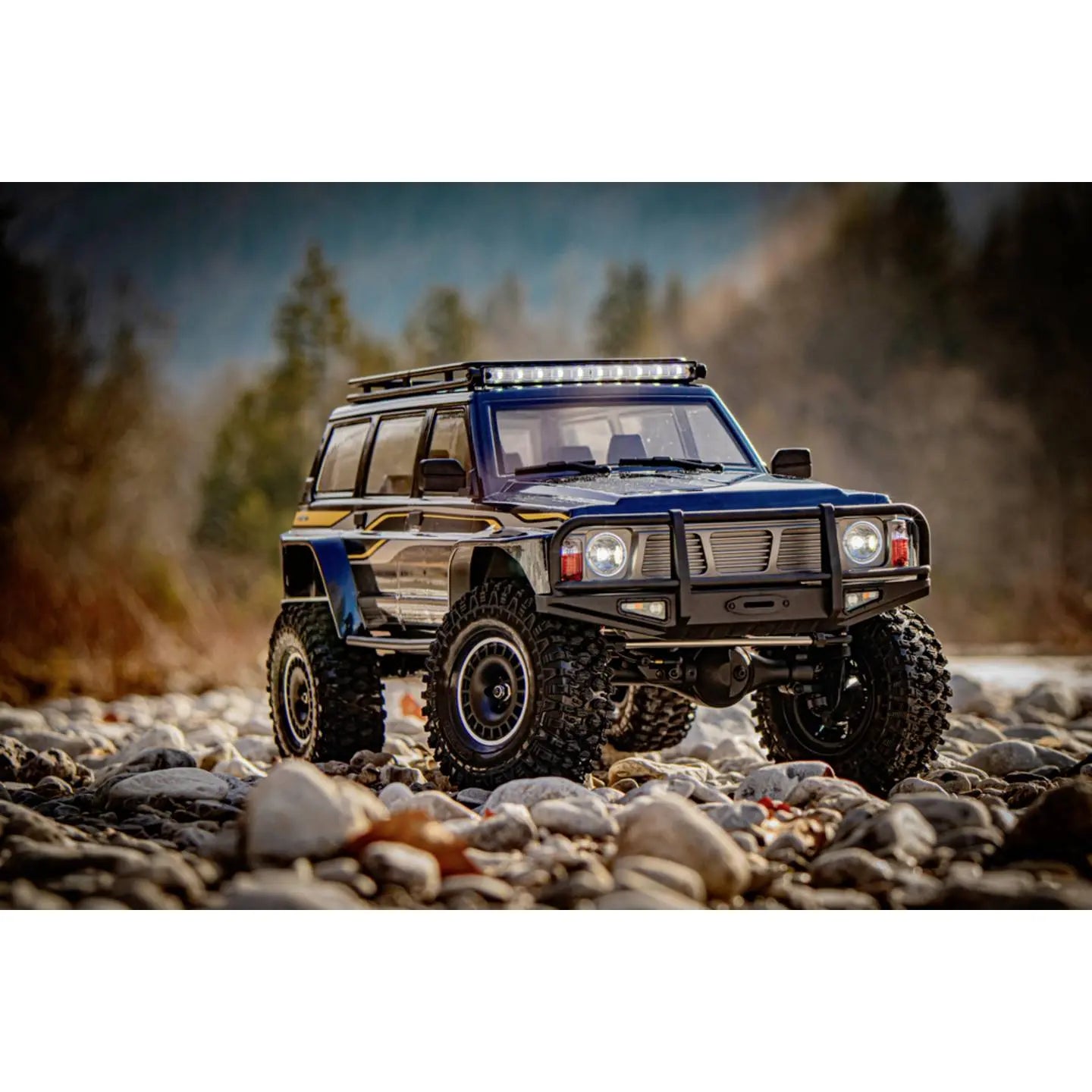 B-Ware Absima 1:10 Rc Crawler Fahrzeug Cr4.4 Dunkelblau Geländewagen Offroad Truck - 4250650963866