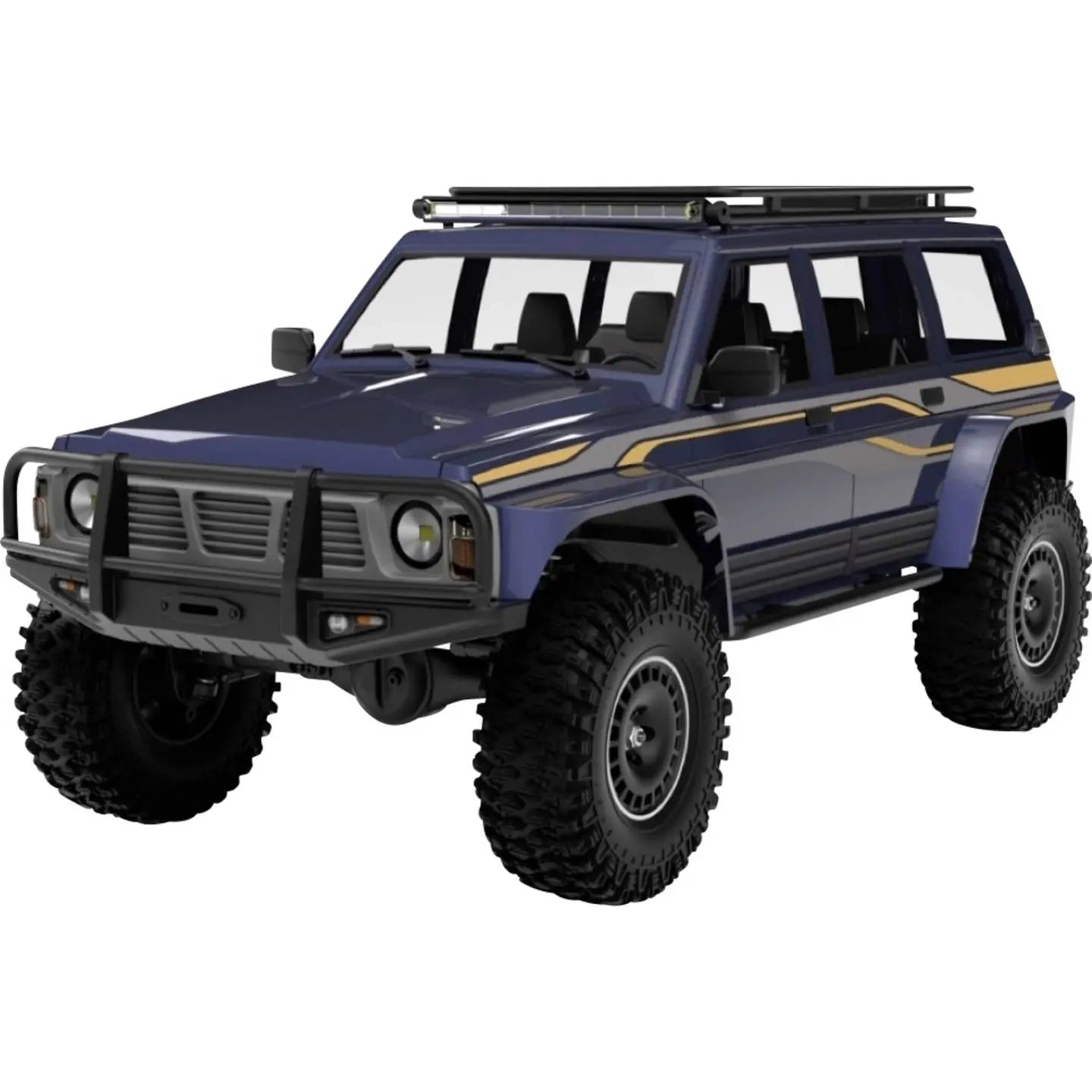 B-Ware Absima 1:10 Rc Crawler Fahrzeug Cr4.4 Dunkelblau Geländewagen Offroad Truck - 4250650963866