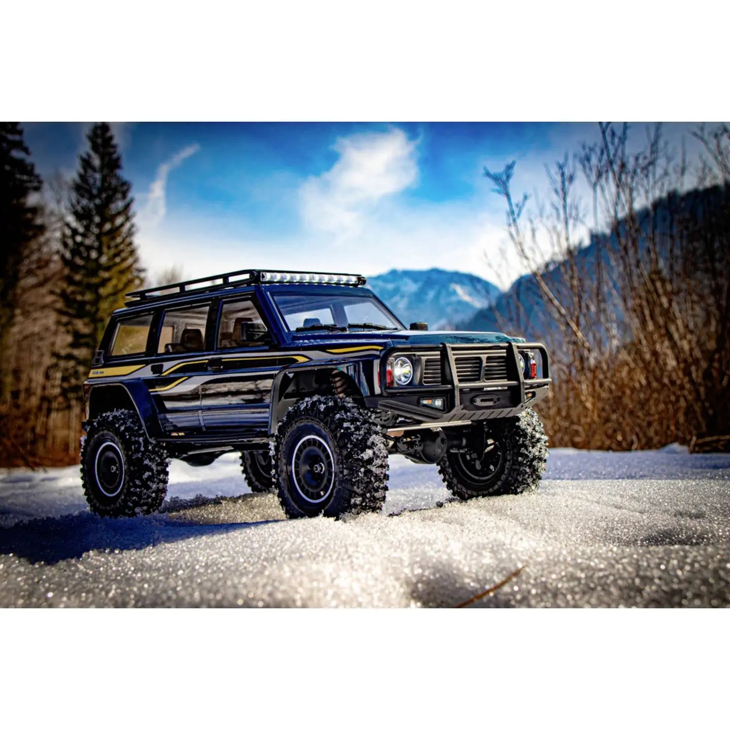 B-Ware Absima 1:10 Rc Crawler Fahrzeug Cr4.4 Dunkelblau Geländewagen Offroad Truck - 4250650963866