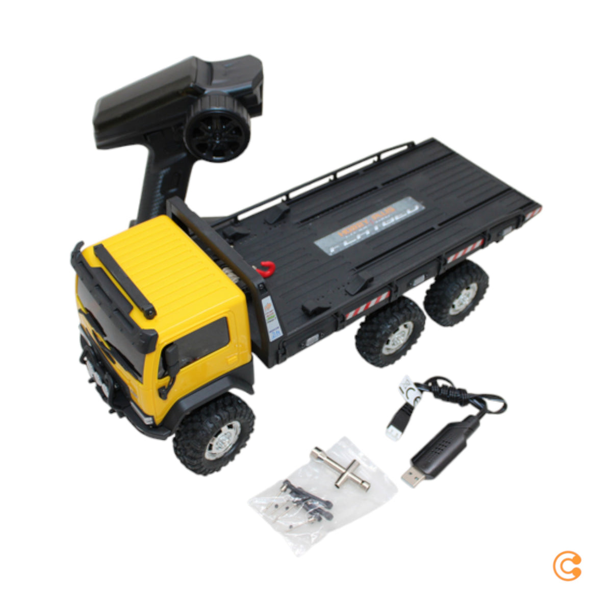 Hobby Plus Absima 1:18 CR-18P Tow Truck ARKTOS 6x6 gelb SIEHE TEXT/FOTO - 8101005143968