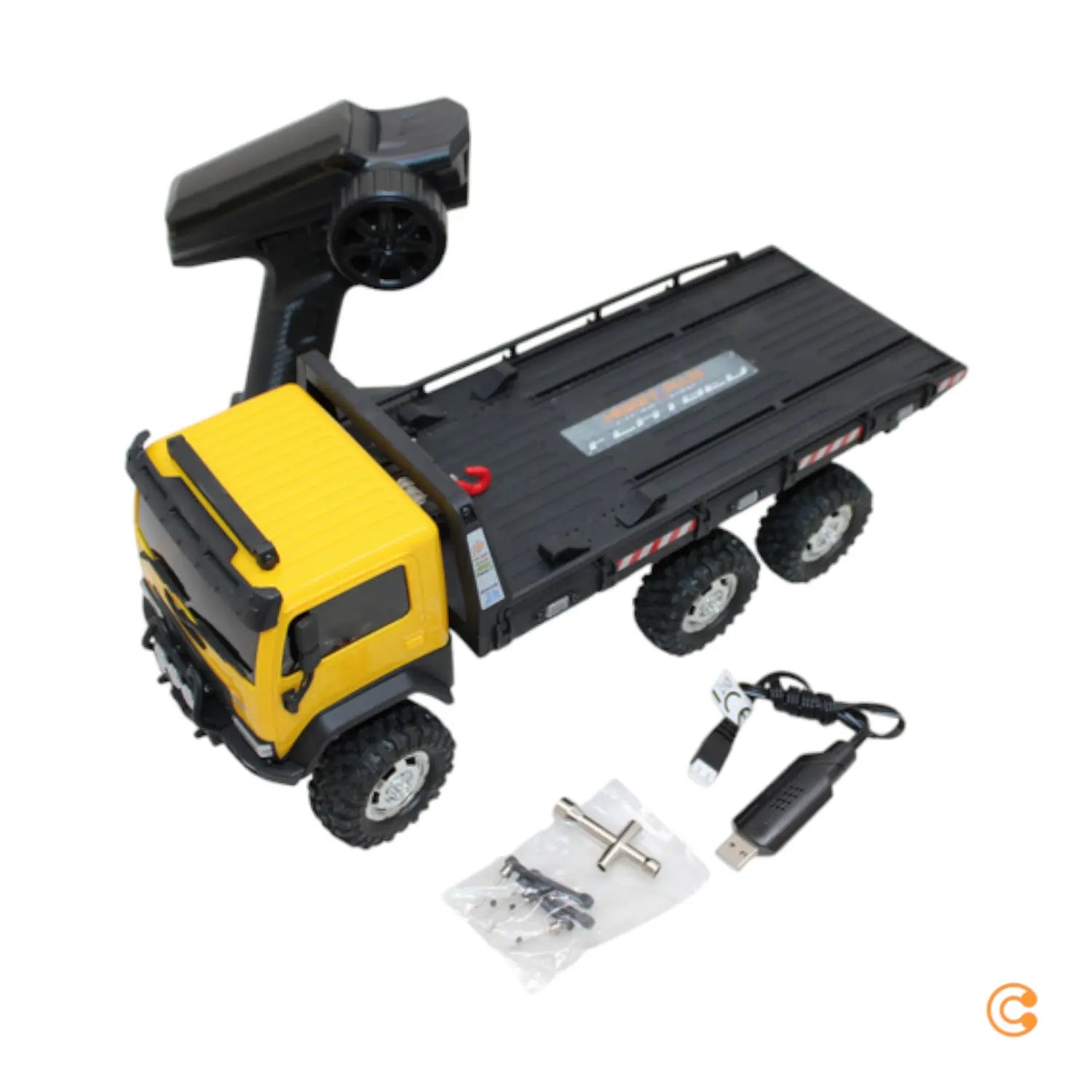 C-Ware Hobby Plus Absima 1:18 Cr 18 P Tow Truck Arktos 6x6 Gelb Siehe Text/Foto - 8101005143968