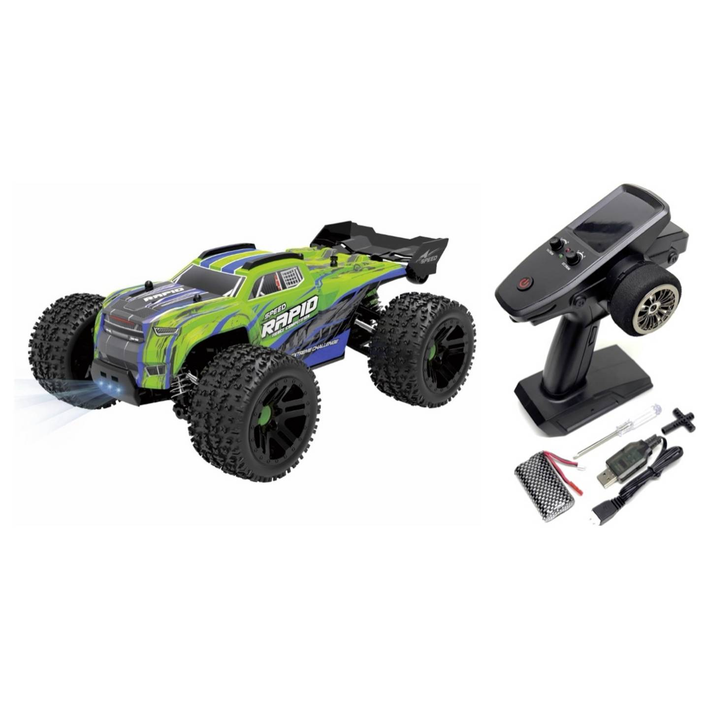 B-Ware Absima 1:20 Race Truggy Rapid Rc Auto Modellauto Grün 4 Wd Rtr Allradantrieb  - 4250650962999
