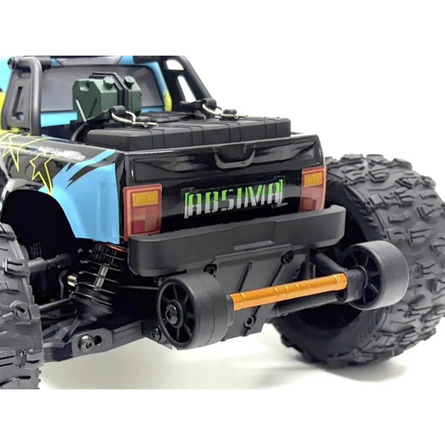 B-Ware Absima 3 S Bl Mini Amt Rc Auto Modell Fluo Blue Brushless Fahrzeug - 4250650962210