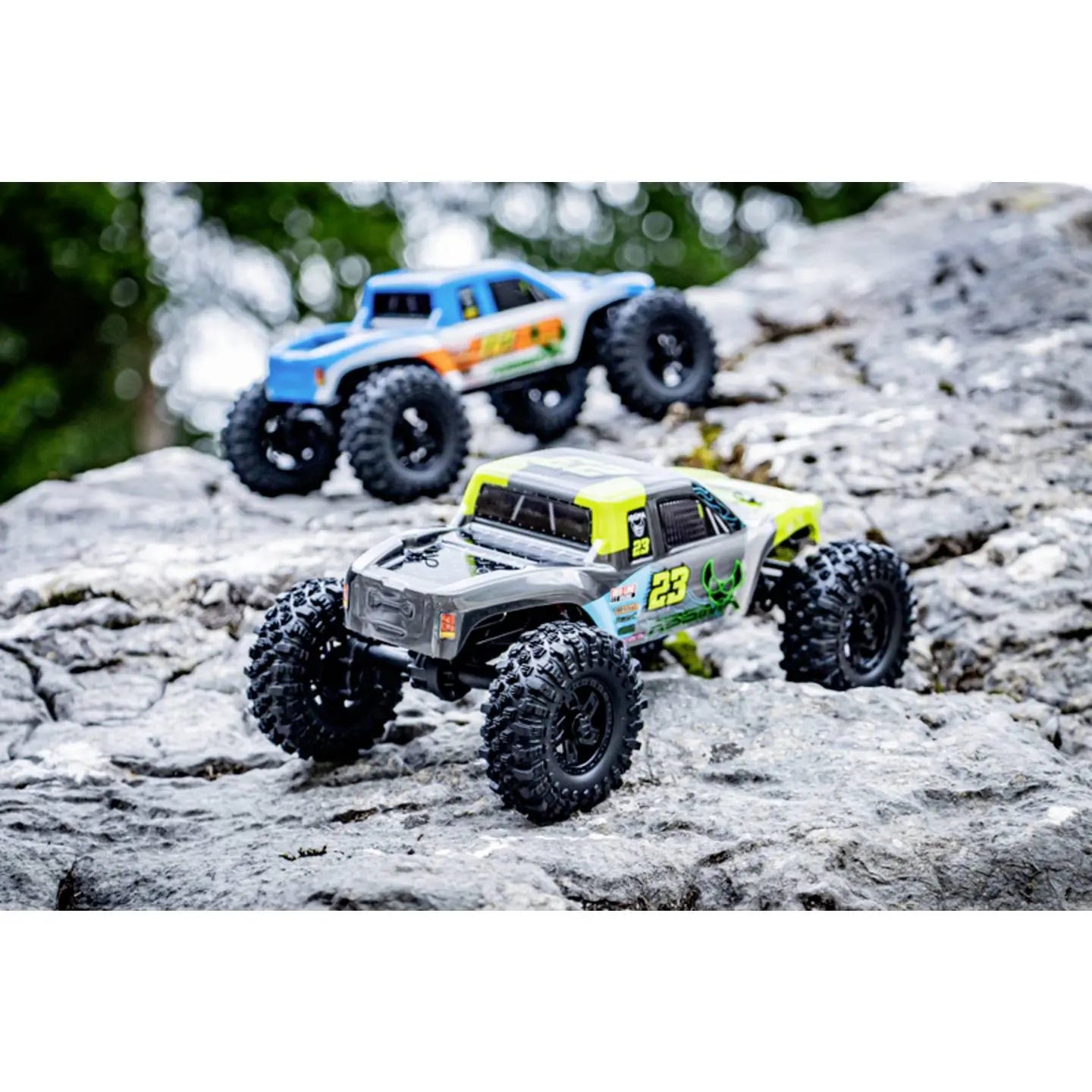B-Ware Absima Rc Auto Modellfahrzeug The Goat Grün Rtr Akku Lader - 4250650959333