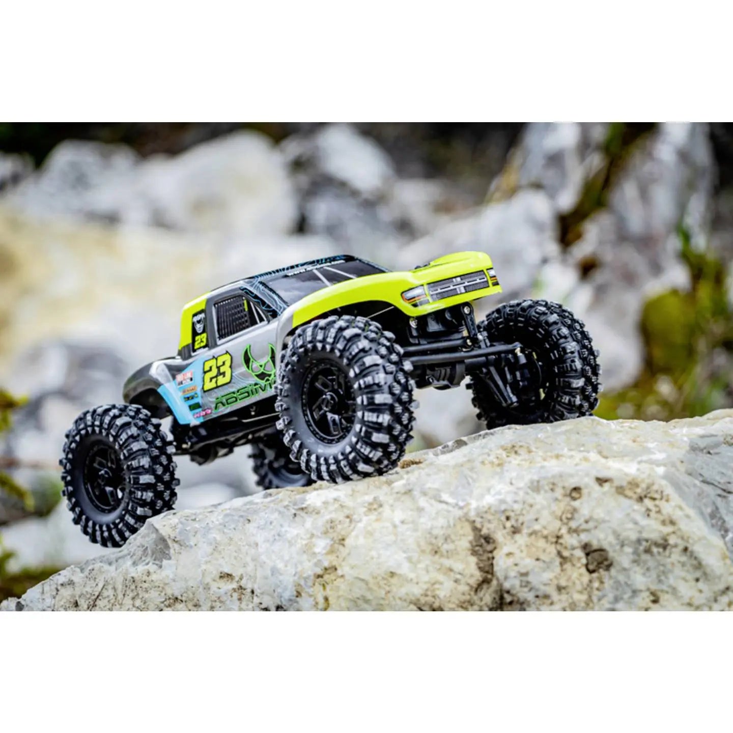 B-Ware Absima Rc Auto Modellfahrzeug The Goat Grün Rtr Akku Lader - 4250650959333