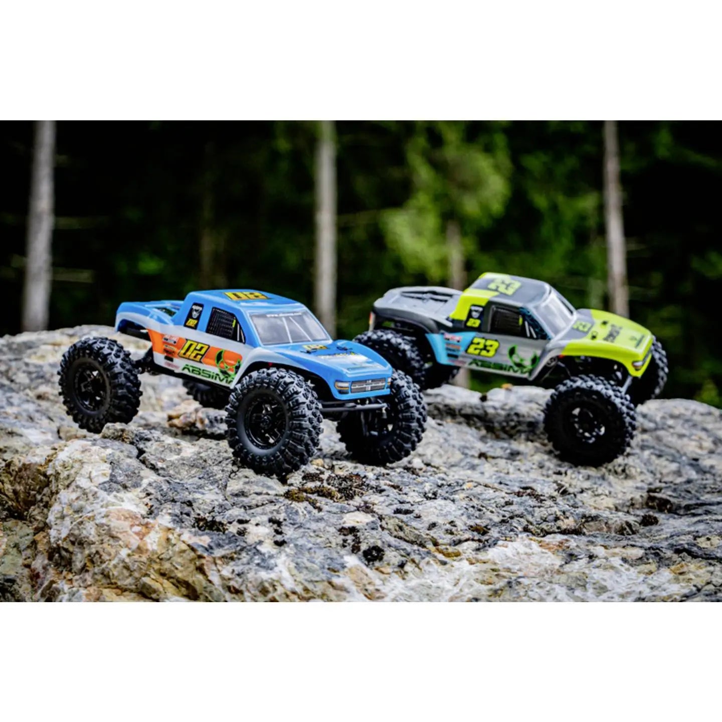 B-Ware Absima Rc Auto Modellfahrzeug The Goat Grün Rtr Akku Lader - 4250650959333