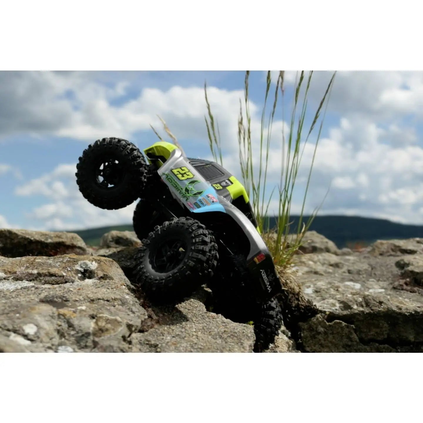 B-Ware Absima Rc Auto Modellfahrzeug The Goat Grün Rtr Akku Lader - 4250650959333