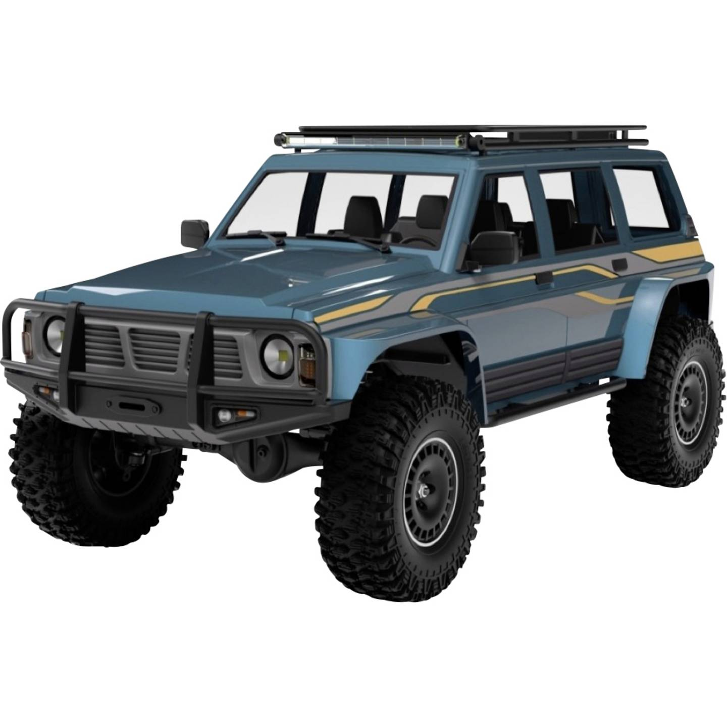 B-Ware Patrol Rc Crawler Geländewagen 1:10 Cr4.4 Modellauto Hellblau - 4250650963859