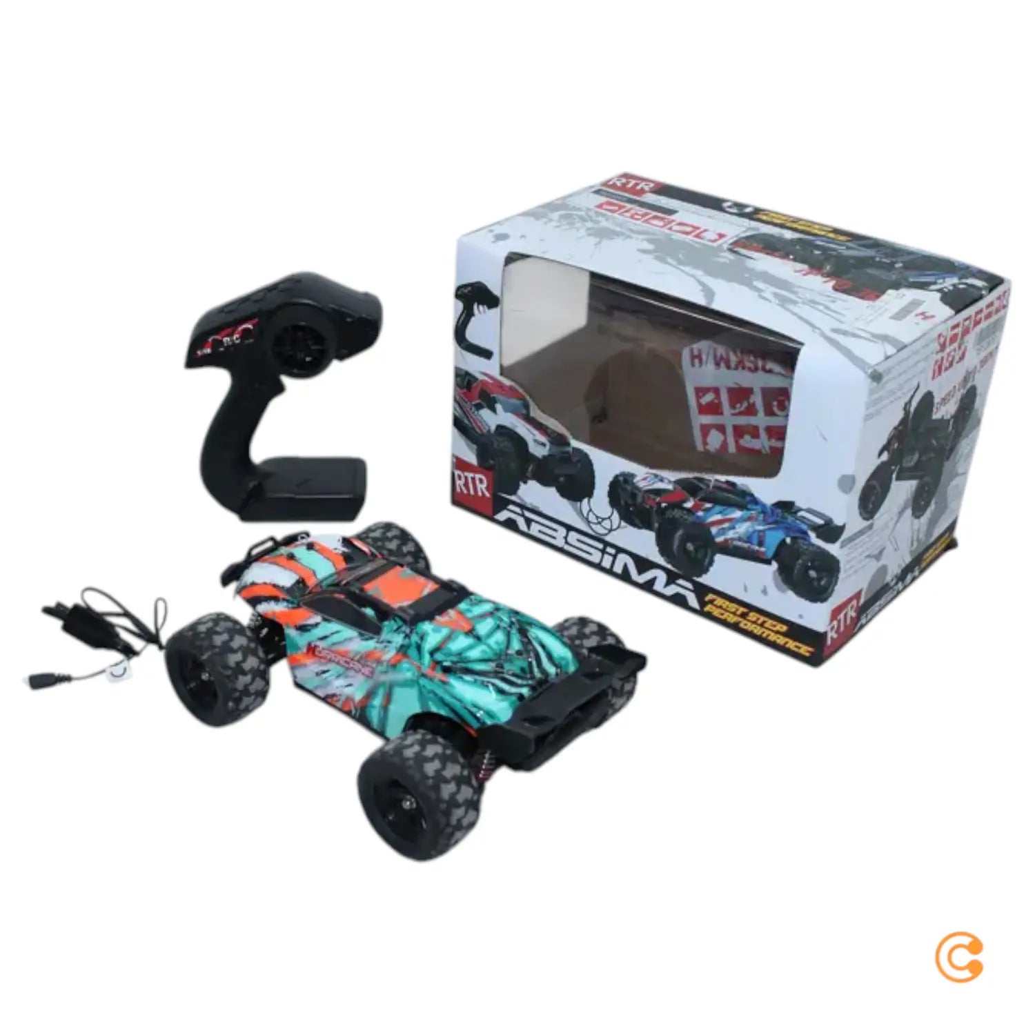 B-Ware Absima Hurricane Brushed 1:18 Rc Modellauto Elektro Truggy Siehe Text/Foto - 4250650938642