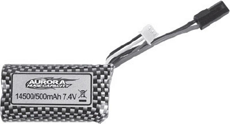Absima Modellbau Akkupack Li Ion 7.4 V 500m Ah Ersatz Akku 1:16 Rc Ersatzakku Auto B-Ware - 4250650939922