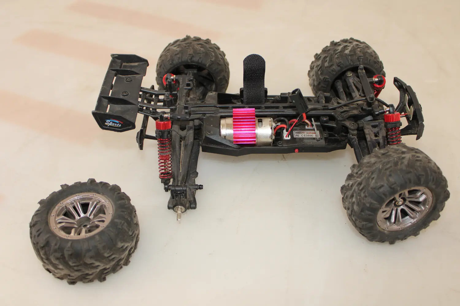 C-Ware Absima Racer 1:16 Rc Modellauto Brushed Elektro Truggy Akku Siehe Text/Foto - 4250650938598