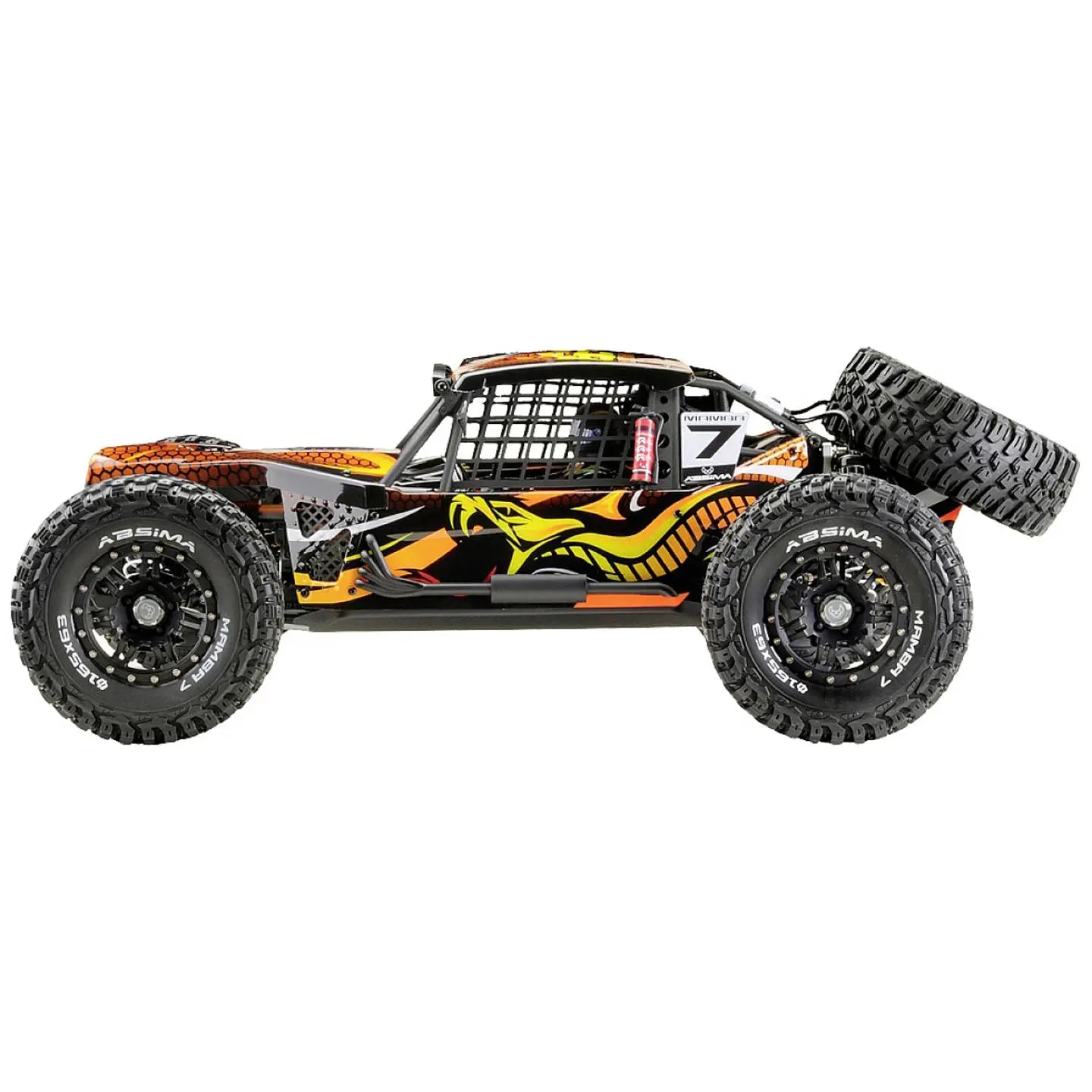 B-Ware Absima Rc Modellauto Buggy Rock Racer Mamba 7 Elektro Allradantrieb 1:7 Rtr - 4250650951566