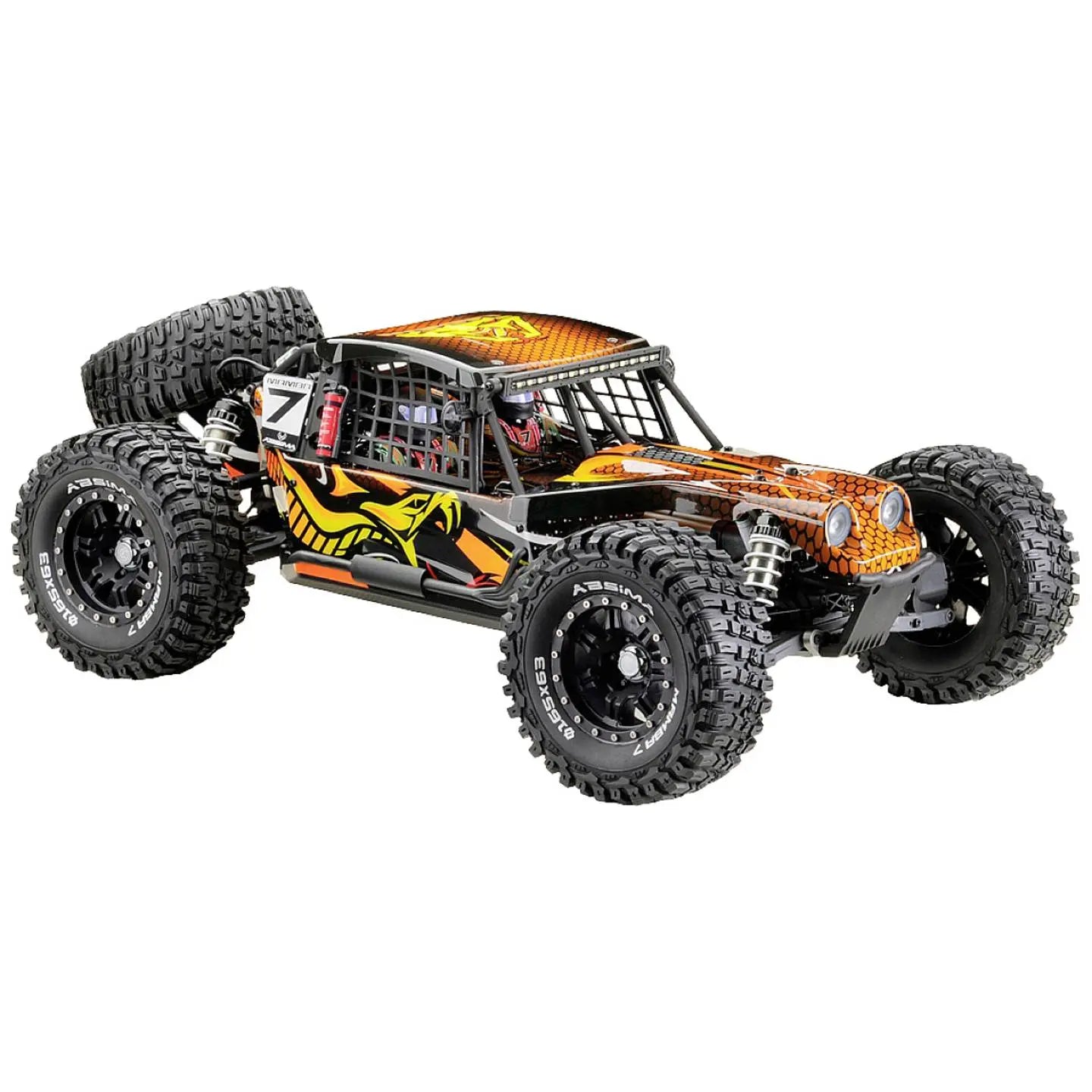 B-Ware Absima Rc Modellauto Buggy Rock Racer Mamba 7 Elektro Allradantrieb 1:7 Rtr - 4250650951566