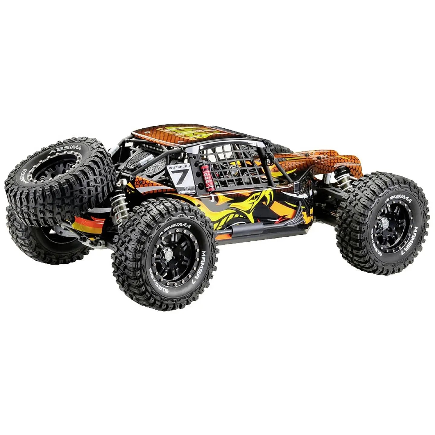 B-Ware Absima Rc Modellauto Buggy Rock Racer Mamba 7 Elektro Allradantrieb 1:7 Rtr - 4250650951566