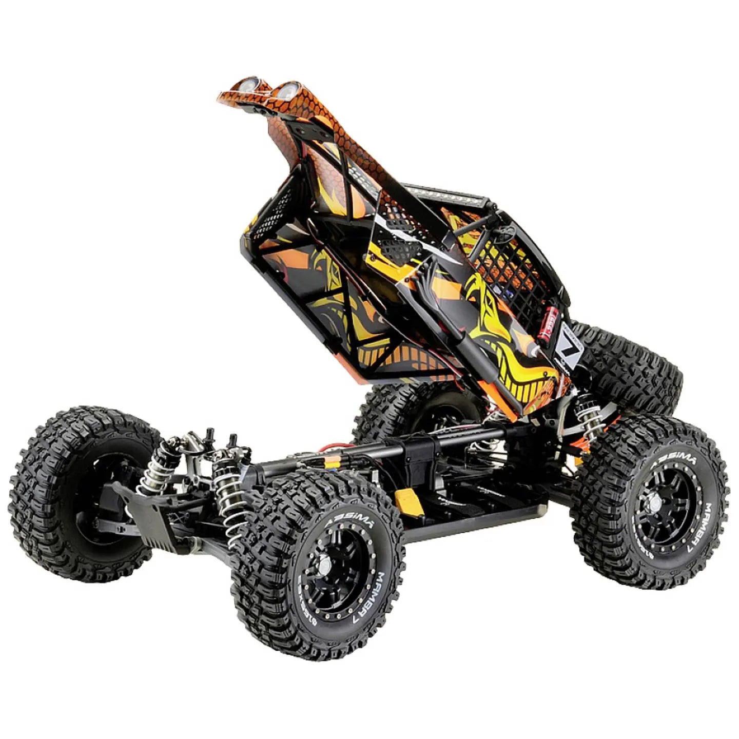 B-Ware Absima Rc Modellauto Buggy Rock Racer Mamba 7 Elektro Allradantrieb 1:7 Rtr - 4250650951566
