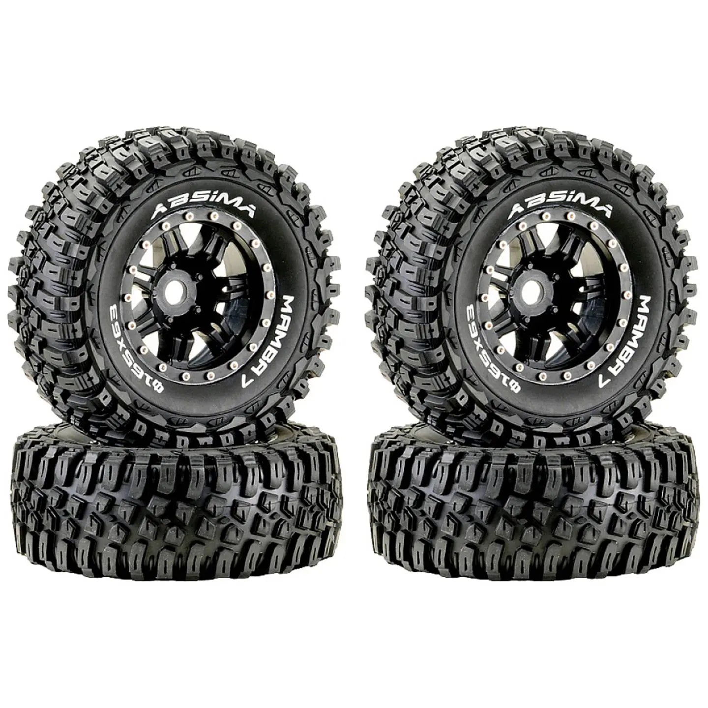 B-Ware Absima Rc Modellauto Buggy Rock Racer Mamba 7 Elektro Allradantrieb 1:7 Rtr - 4250650951566