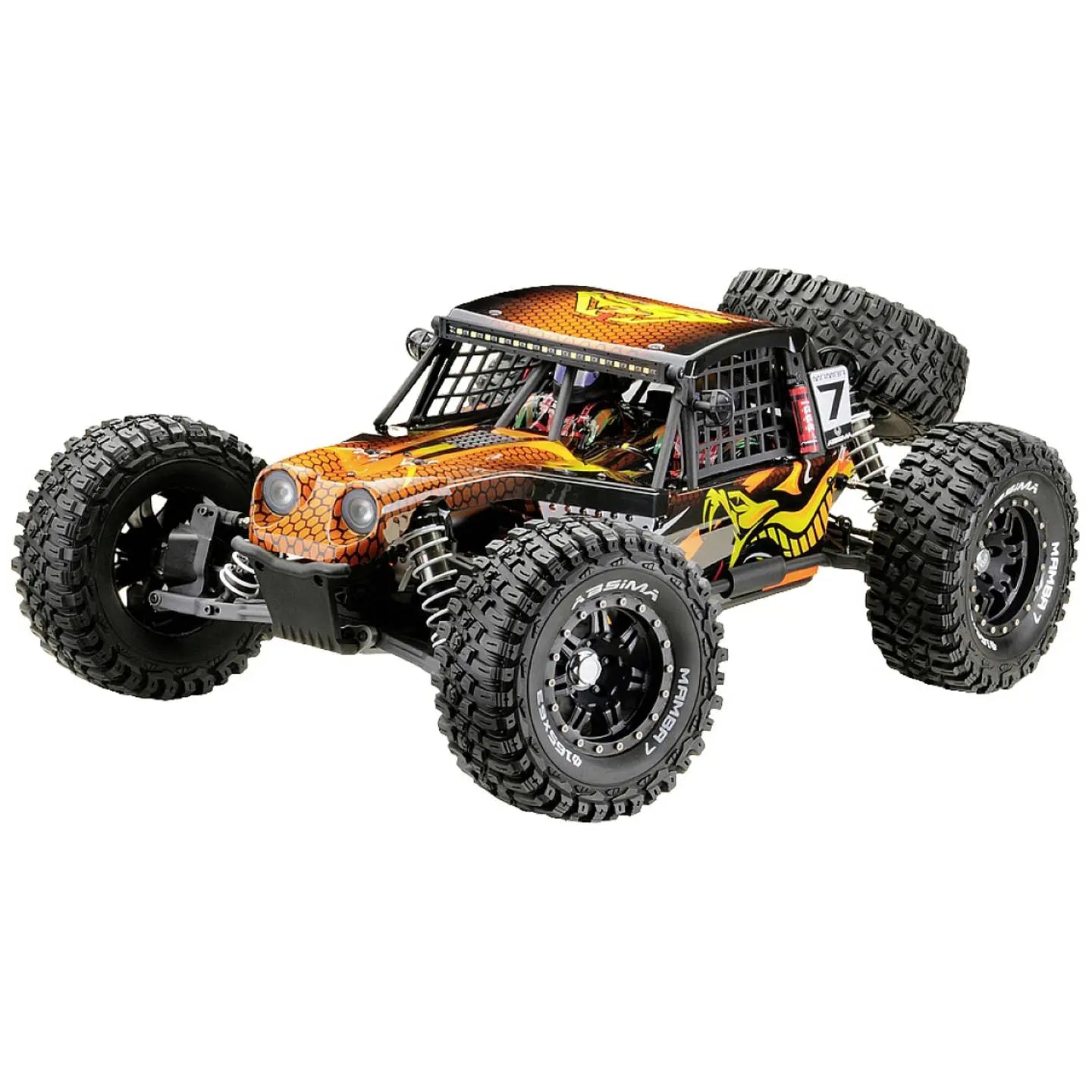 B-Ware Absima Rc Modellauto Buggy Rock Racer Mamba 7 Elektro Allradantrieb 1:7 Rtr - 4250650951566