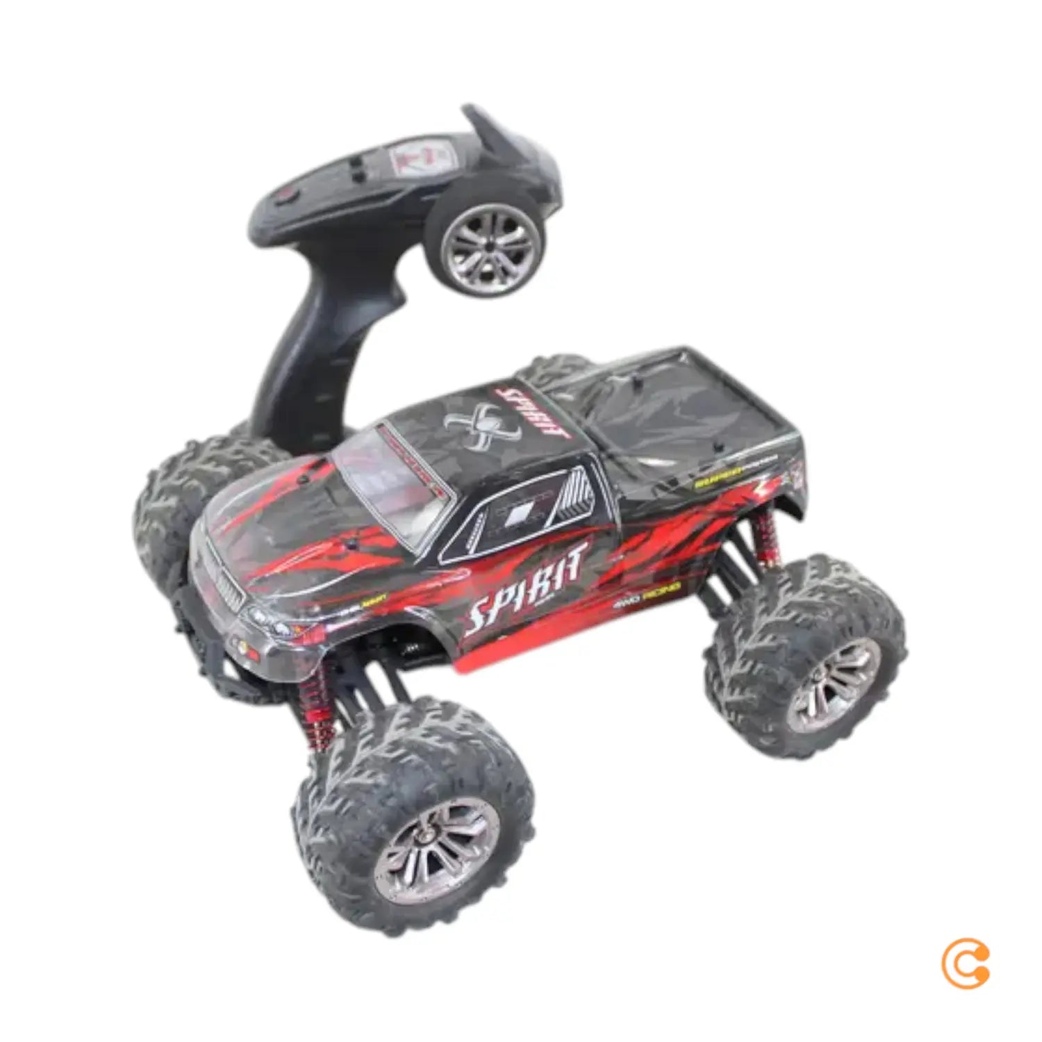 C-Ware Absima Spirit Rot Brushed 1:16 Rc Modellauto Monstertruck Rt R Siehe Text/Foto - 4250650938574