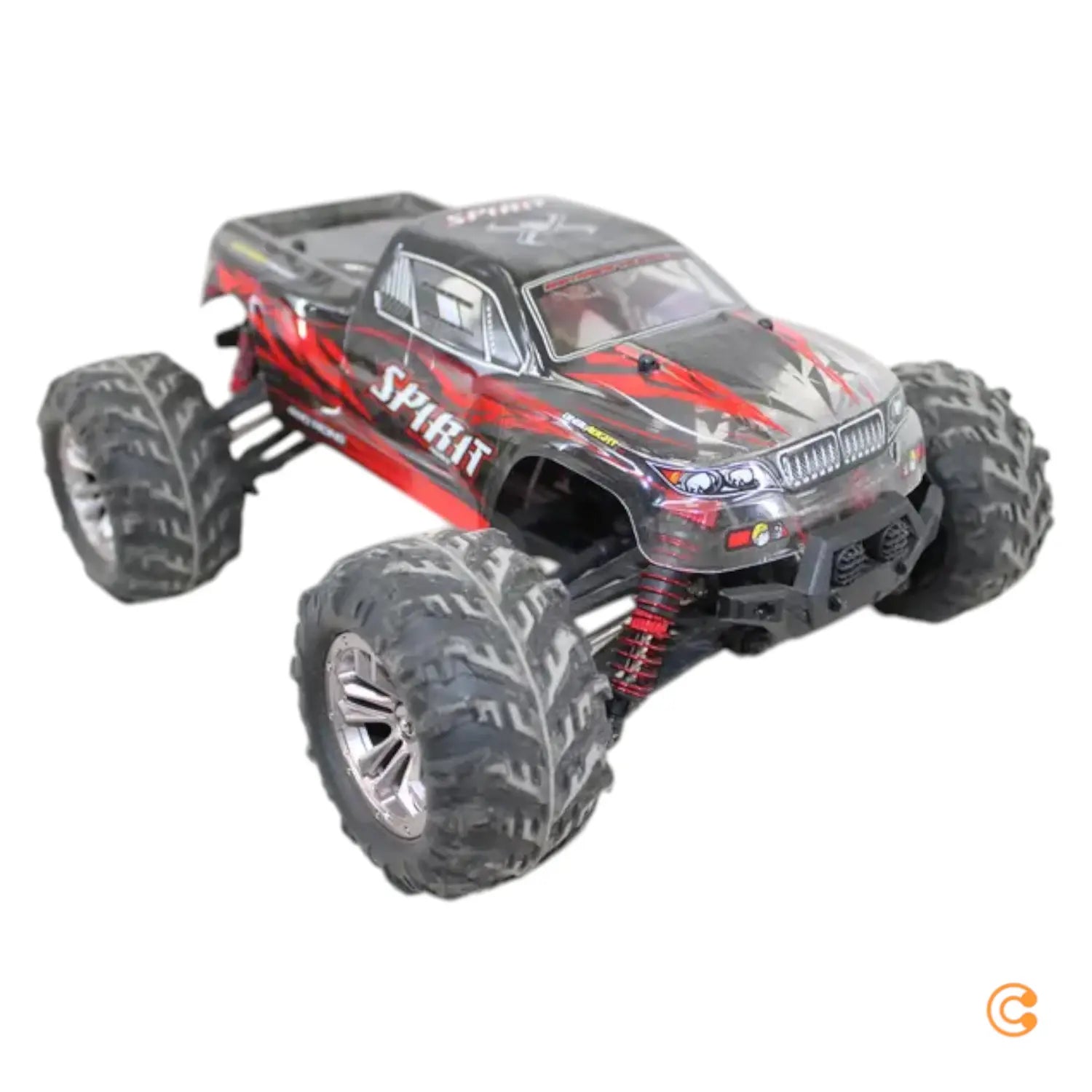 C-Ware Absima Spirit Rot Brushed 1:16 Rc Modellauto Monstertruck Rt R Siehe Text/Foto - 4250650938574