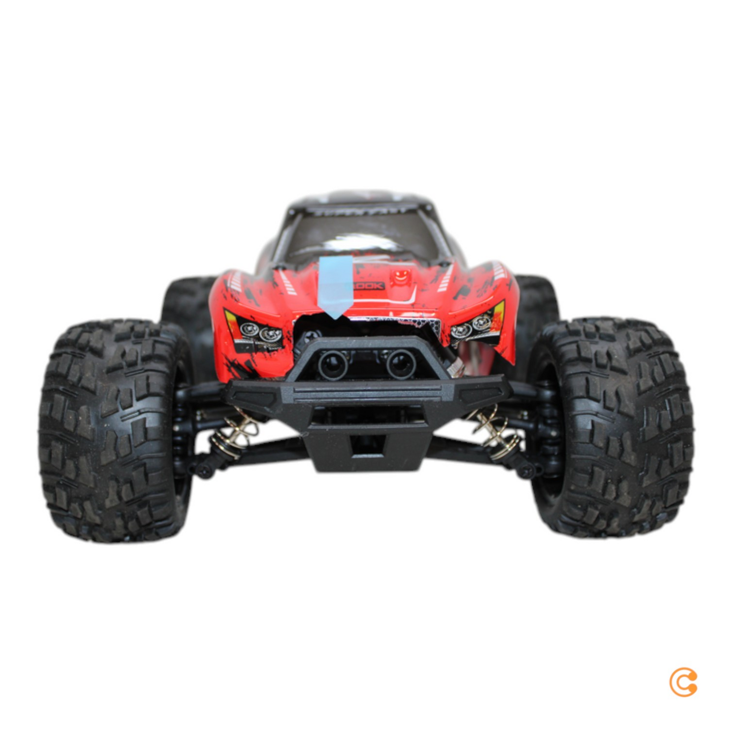 Absima Truck Racing Schwarz Rot 1:14 Modellauto Elektro Monstertruck Defektware D-Ware - 4250650943882