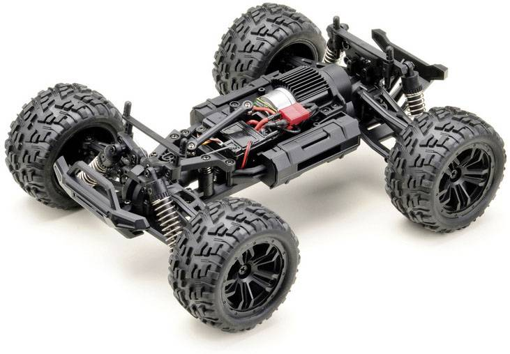 D-Ware Absima Truck Racing Schwarz Rot 1:14 Rc Modellauto Monstertruck Defektware - 4250650943882