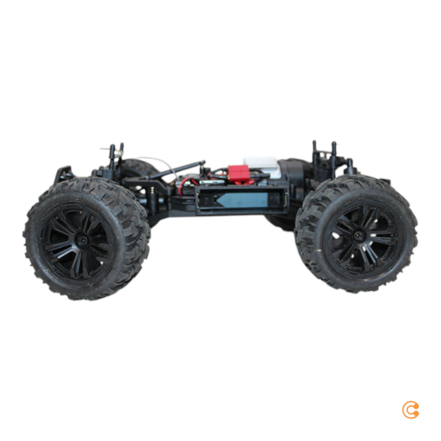 Absima Truck Racing Schwarz Rot 1:14 Modellauto Elektro Monstertruck Defektware D-Ware - 4250650943882