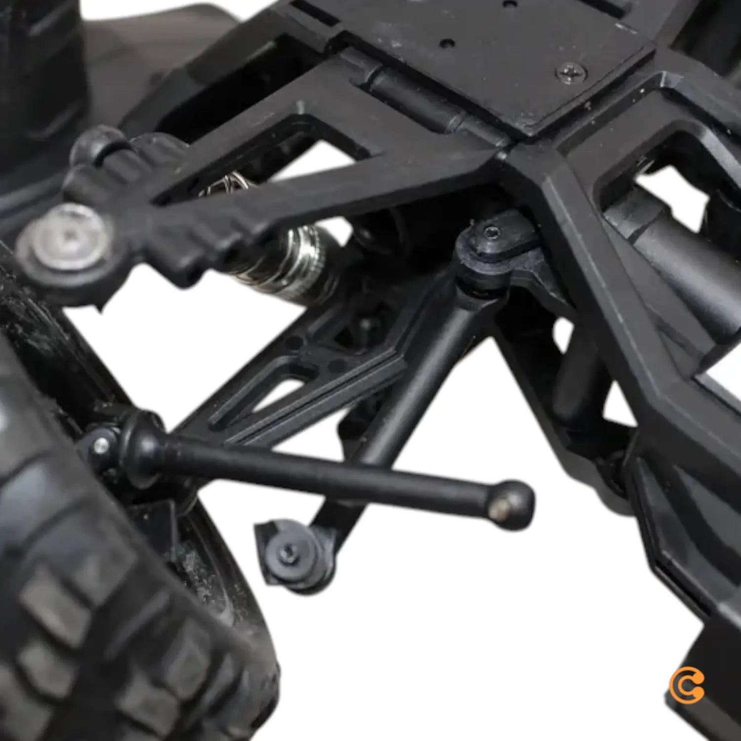 C-Ware Absima Truck Racing Schwarz 1:14 Rc Modellauto Elektro Allrad Siehe Text/Foto - 4250650943882