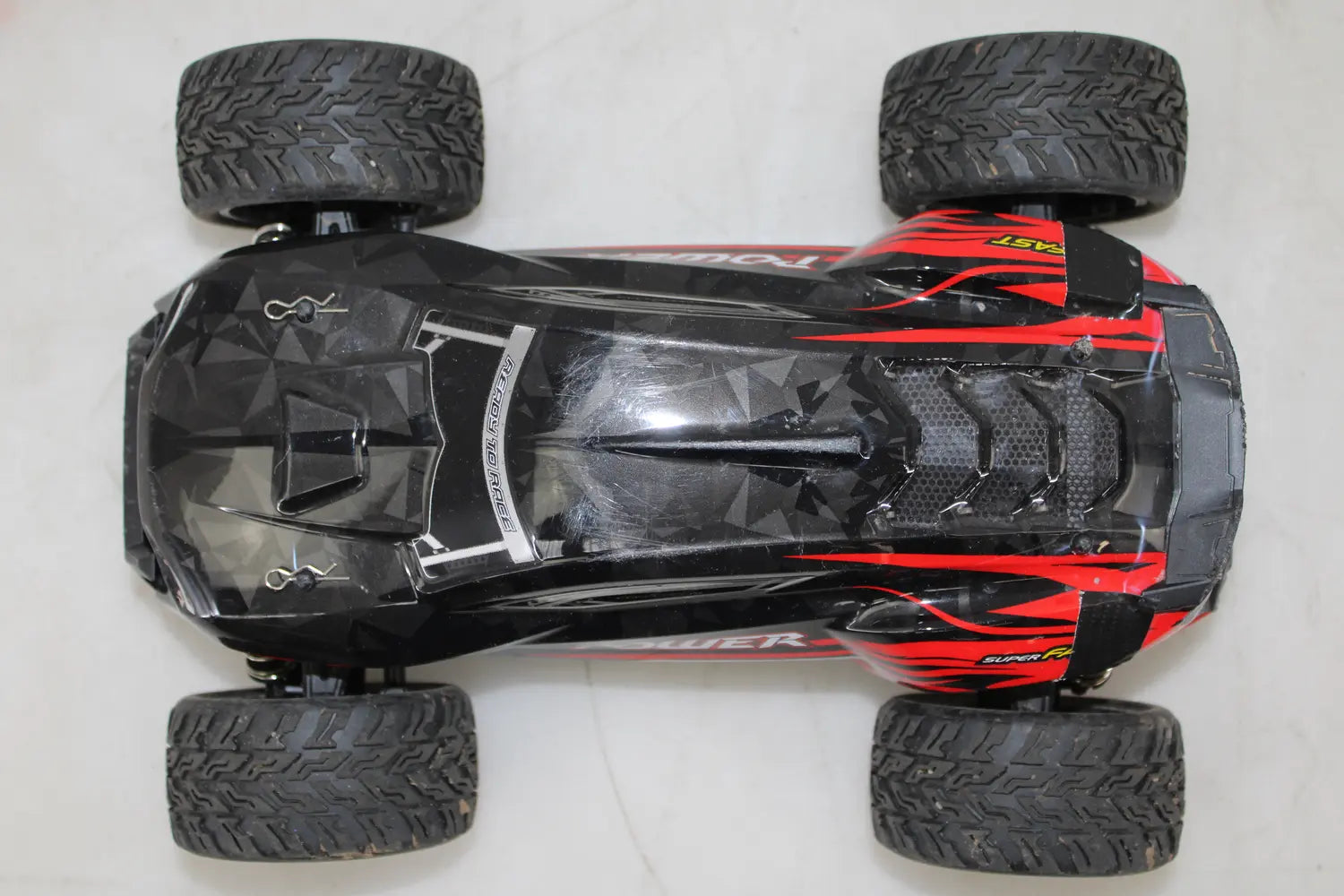 D-Ware Absima Power Schwarz/Rot 1:14 Rc Modellauto Elektro Truggy 4 Wd Defektware - 4250650943844