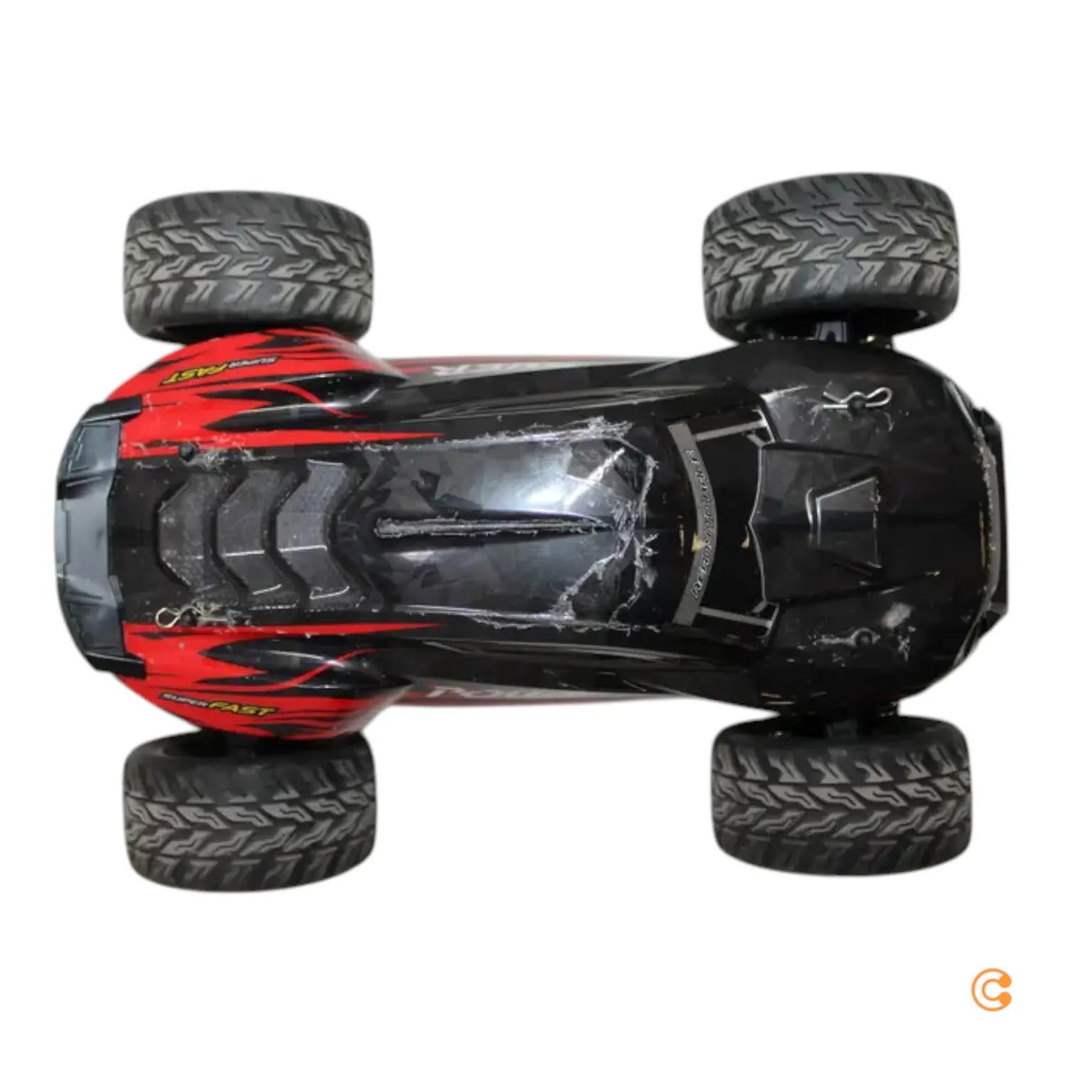 Absima Power Schwarz/Rot 1:14 Rc Modellauto Elektro Truggy Siehe Text/Foto B-Ware - 4250650943844