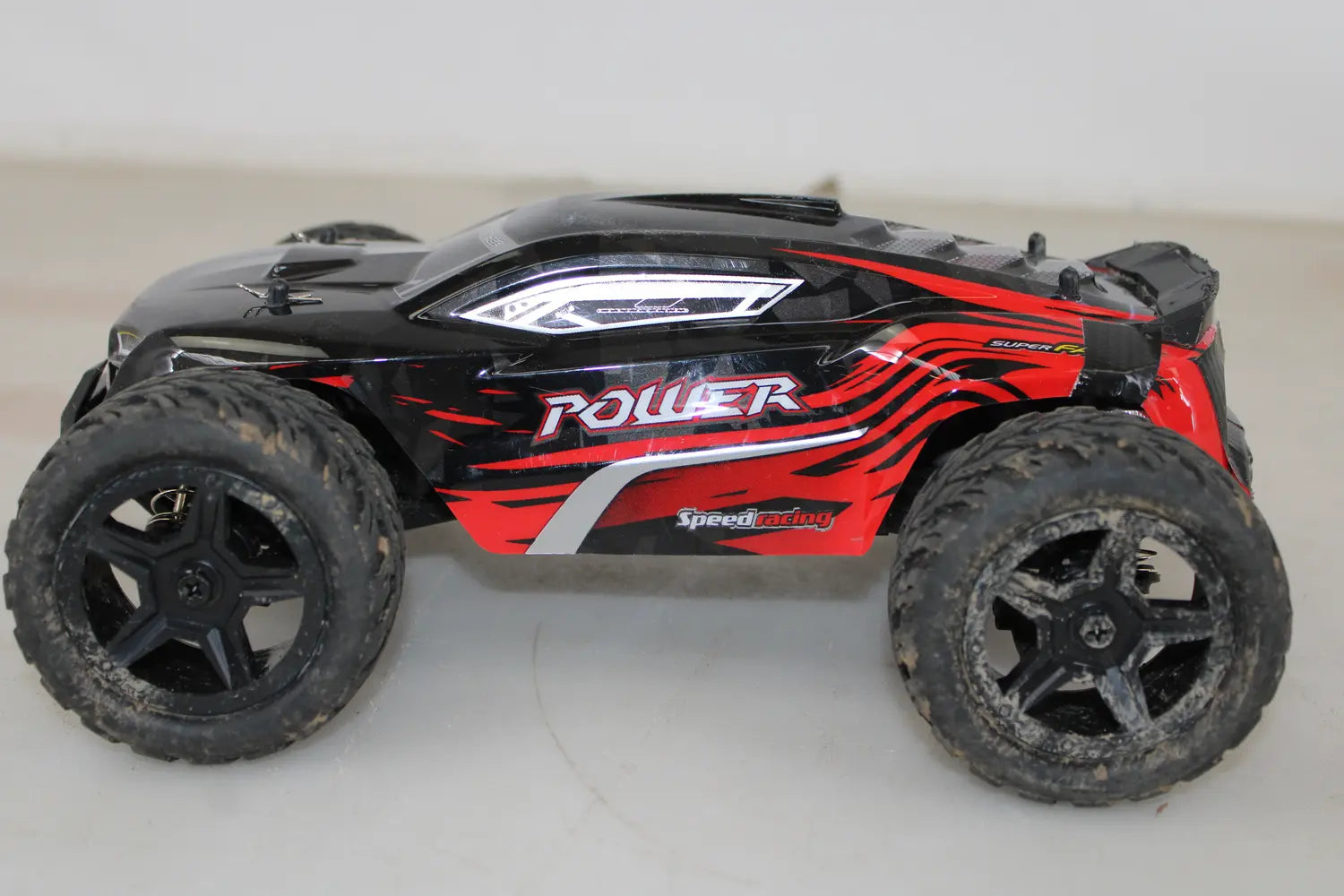 D-Ware Absima Power Schwarz/Rot 1:14 Rc Modellauto Elektro Truggy 4 Wd Defektware - 4250650943844