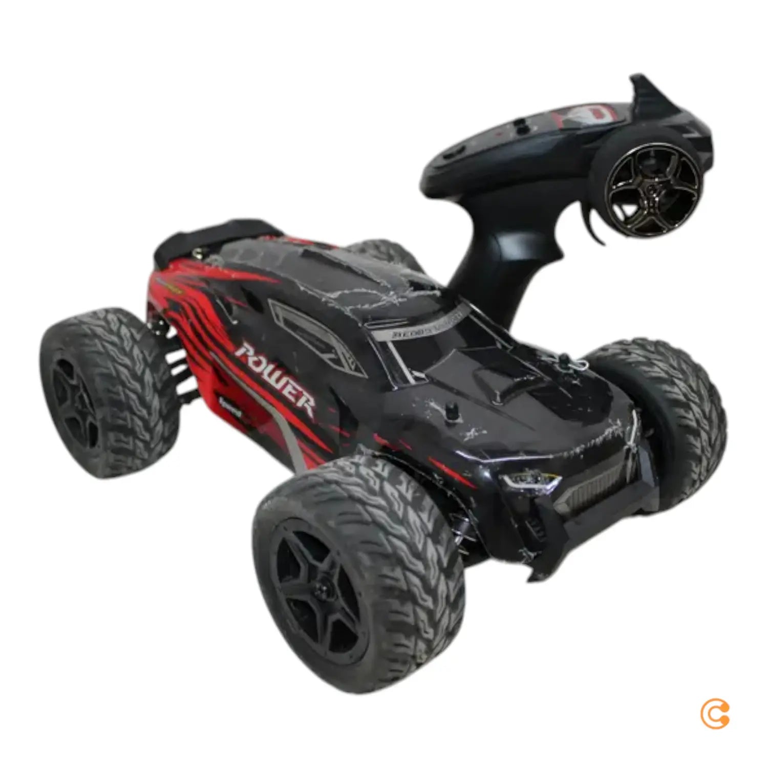 Absima Power Schwarz/Rot 1:14 Rc Modellauto Elektro Truggy Siehe Text/Foto B-Ware - 4250650943844