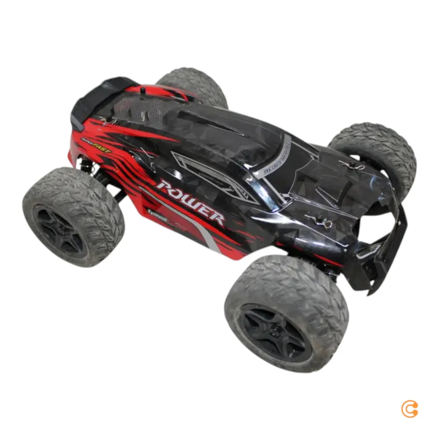 Absima Power Schwarz/Rot 1:14 Rc Modellauto Elektro Truggy Siehe Text/Foto C-Ware - 4250650943844