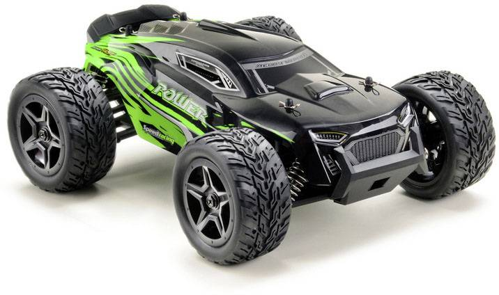 C-Ware Absima Power 1:14 Rc Modellauto Elektro Truggy 4 Wd Schwarz Grün Siehe Text/Foto - 4250650943851