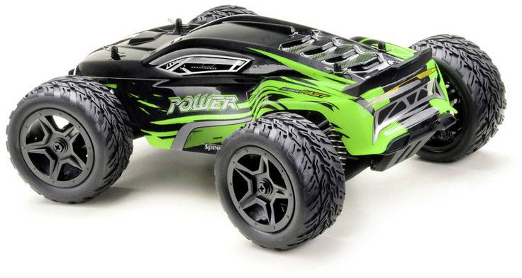 C-Ware Absima Power 1:14 Rc Modellauto Elektro Truggy 4 Wd Schwarz Grün Siehe Text/Foto - 4250650943851
